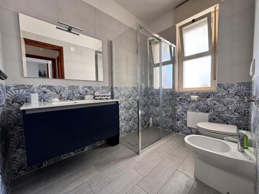 Bagno con doccia casa vacanze San Cataldo Lecce